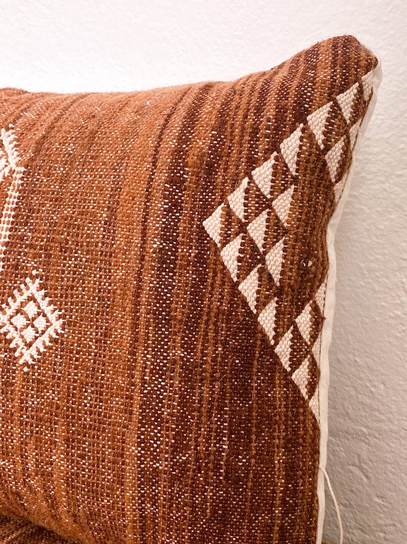 Moroccan Floor Sofa – Unpadded Kilim Wool Cushion Set with Pockets